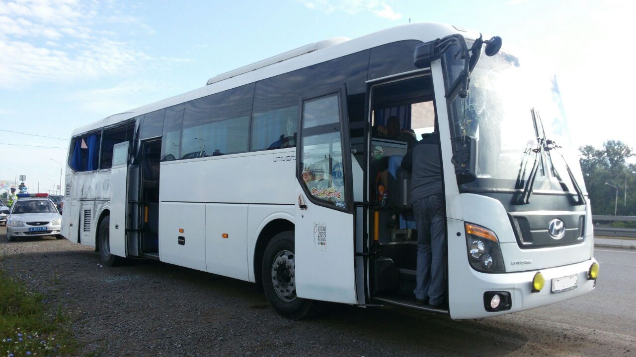 В Уфе зарегистрировано ДТП с участием автобуса - ГИБДД по Республике  Башкортостан и городу Уфа